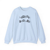 NEW Kinetic Black and White Crewneck Sweatshirt