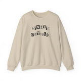 NEW Kinetic Black and White Crewneck Sweatshirt