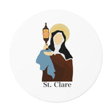 St. Clare of Assisi Sticker